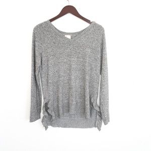 Grey sweatshirt for women